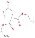 1,1-Cyclopentanedicarboxylic acid, 3-oxo-, 1,1-diethyl ester