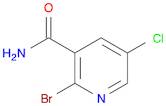 3-Pyridinecarboxamide, 2-bromo-5-chloro-