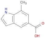 1H-Indole-5-carboxylic acid, 7-methyl-