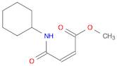 2-Butenoic acid, 4-(cyclohexylamino)-4-oxo-, methyl ester, (2Z)-