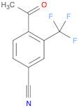 Benzonitrile, 4-acetyl-3-(trifluoromethyl)-