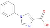 1H-Imidazole-4-carboxylic acid, 1-phenyl-