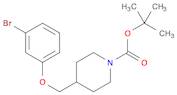 1-Piperidinecarboxylic acid, 4-[(3-bromophenoxy)methyl]-, 1,1-dimethylethyl ester