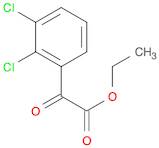 Benzeneacetic acid, 2,3-dichloro-α-oxo-, ethyl ester