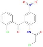 Acetamide, 2-chloro-N-[2-(2-chlorobenzoyl)-4-nitrophenyl]-