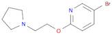 Pyridine, 5-bromo-2-[2-(1-pyrrolidinyl)ethoxy]-