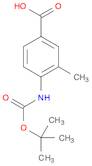 Benzoic acid, 4-[[(1,1-dimethylethoxy)carbonyl]amino]-3-methyl-