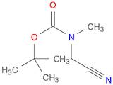 Carbamic acid, N-(cyanomethyl)-N-methyl-, 1,1-dimethylethyl ester