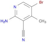 3-Pyridinecarbonitrile, 2-amino-5-bromo-4-methyl-