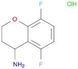 2H-1-Benzopyran-4-amine, 5,8-difluoro-3,4-dihydro-, hydrochloride (1:1)