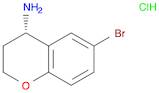 2H-1-Benzopyran-4-amine, 6-bromo-3,4-dihydro-, hydrochloride (1:1), (4S)-