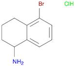 1-Naphthalenamine, 5-bromo-1,2,3,4-tetrahydro-, hydrochloride (1:1)