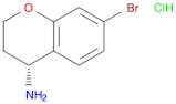 2H-1-Benzopyran-4-amine, 7-bromo-3,4-dihydro-, hydrochloride (1:1), (4R)-