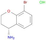 2H-1-Benzopyran-4-amine, 8-bromo-3,4-dihydro-, hydrochloride (1:1), (4R)-