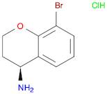2H-1-Benzopyran-4-amine, 8-bromo-3,4-dihydro-, hydrochloride (1:1), (4S)-