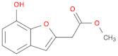 3-Benzofuranacetic acid, 7-hydroxy-, methyl ester