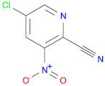 2-Pyridinecarbonitrile, 5-chloro-3-nitro-