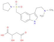 Butanedioic acid, 2-hydroxy-, compd. with N,N-dimethyl-5-[(1-pyrrolidinylsulfonyl)methyl]-1H-indole-3-ethanamine (1:1)