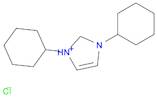 1H-Imidazolium, 1,3-dicyclohexyl-, chloride (1:1)