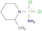 Platinum, amminedichloro(2-methylpyridine)-, (SP-4-3)-
