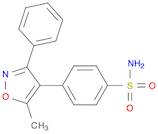 Benzenesulfonamide, 4-(5-methyl-3-phenyl-4-isoxazolyl)-