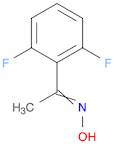 Acetophenone, 2',6'-difluoro-, oxime (8CI)