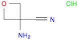 3-Oxetanecarbonitrile, 3-amino-, hydrochloride (1:1)