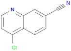 7-Quinolinecarbonitrile, 4-chloro-