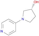3-Pyrrolidinol, 1-(4-pyridinyl)-, (3R)-