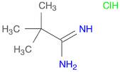 Propanimidamide, 2,2-dimethyl-, hydrochloride (1:1)