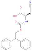 Propanoic acid, 3-cyano-2-[[(9H-fluoren-9-ylmethoxy)carbonyl]amino]-, (2R)-