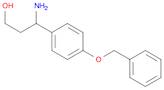 Benzenepropanol, γ-amino-4-(phenylmethoxy)-