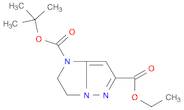 1H-Imidazo[1,2-b]pyrazole-1,6-dicarboxylic acid, 2,3-dihydro-, 1-(1,1-dimethylethyl) 6-ethyl ester