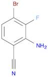 Benzonitrile, 2-amino-4-bromo-3-fluoro-