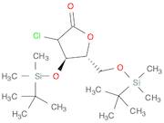 D-erythro-Pentonic acid, 2-chloro-2-deoxy-3,5-bis-O-[(1,1-dimethylethyl)dimethylsilyl]-, γ-lactone…