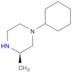 Piperazine, 1-cyclohexyl-3-methyl-, (3R)-