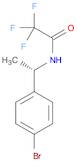 Acetamide, N-[(1S)-1-(4-bromophenyl)ethyl]-2,2,2-trifluoro-