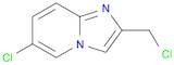 Imidazo[1,2-a]pyridine, 6-chloro-2-(chloromethyl)-