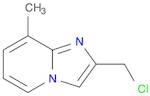 Imidazo[1,2-a]pyridine, 2-(chloromethyl)-8-methyl-