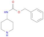 Carbamic acid, N-4-piperidinyl-, phenylmethyl ester