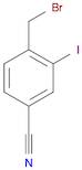 Benzonitrile, 4-(bromomethyl)-3-iodo-