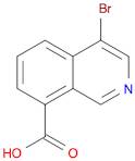 8-Isoquinolinecarboxylic acid, 4-bromo-