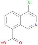 8-Isoquinolinecarboxylic acid, 4-chloro-