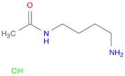 Acetamide, N-(4-aminobutyl)-, hydrochloride (1:1)