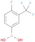 Boronic acid, B-[4-fluoro-3-(trifluoromethyl)phenyl]-