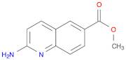 6-Quinolinecarboxylic acid, 2-amino-, methyl ester