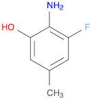 Phenol, 2-amino-3-fluoro-5-methyl-