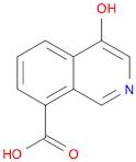 8-Isoquinolinecarboxylic acid, 4-hydroxy-