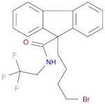 9H-Fluorene-9-carboxamide, 9-(4-bromobutyl)-N-(2,2,2-trifluoroethyl)-