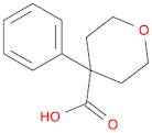 2H-Pyran-4-carboxylic acid, tetrahydro-4-phenyl-